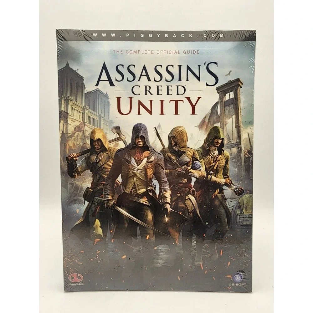 Assassin's Creed Unity Complete Official Strategy Guide‎ W/Map and Poster Sealed